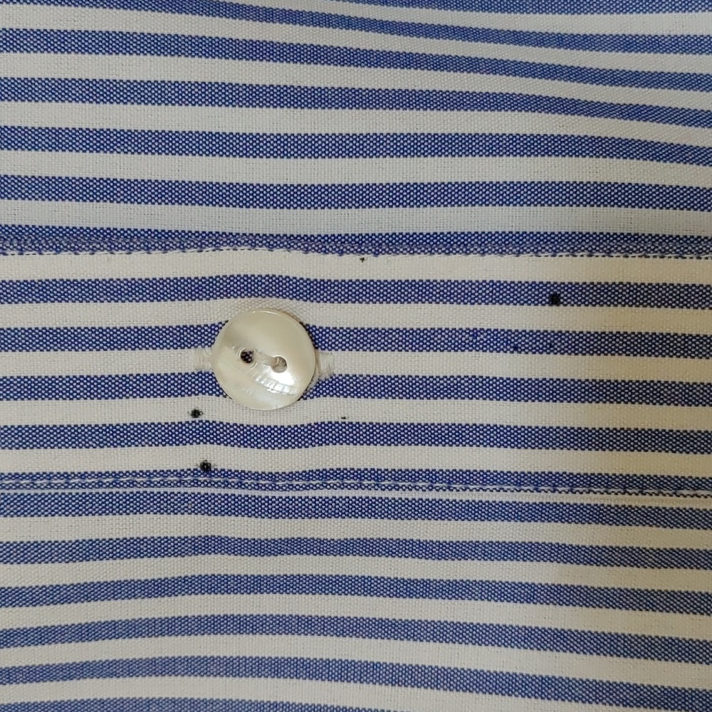 Eshakti Blue Stripe Shirtdress - Picture 3 of 4